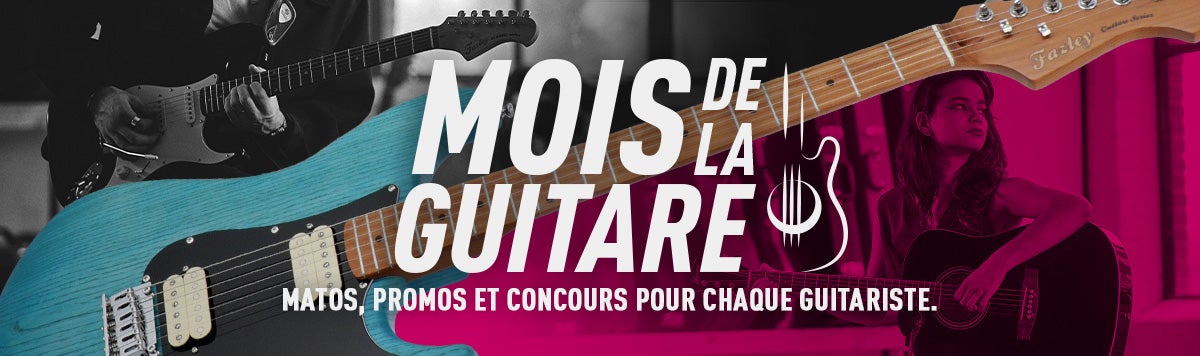Mois de la Guitare Desktop Banner
